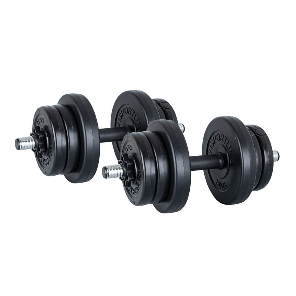 Jednoručný nakladací činkový set inSPORTline DBS2181 2x 3-10kg · záber 1