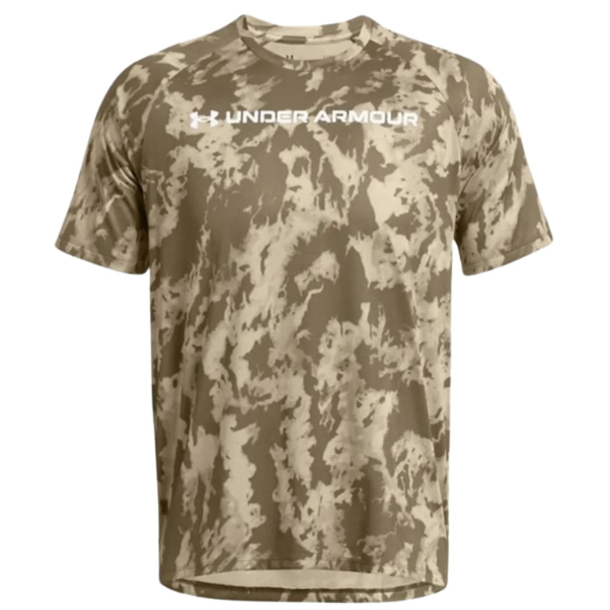 Under Armour Tech ABC Camo SS M - Veľkosť: M · záber 1