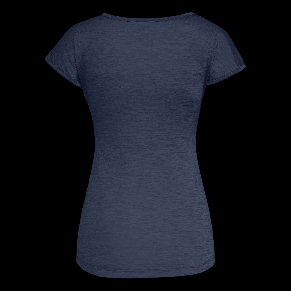 Salewa Puez Melange Dry T-Shirt W - Veľkosť: 36 | Farba: Modrá · záber 3