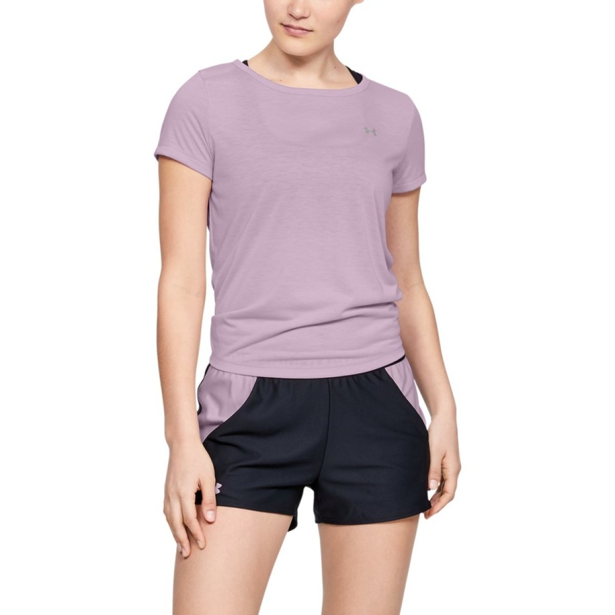 Under Armour Whisperlight SS Pink Fog - XS · záber 1