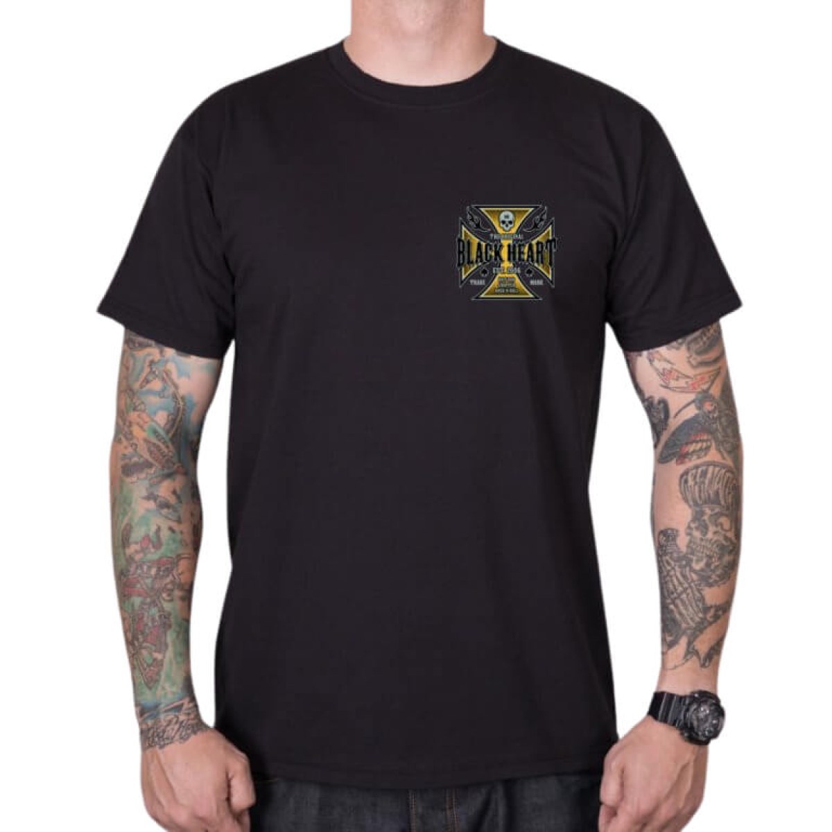 BLACK HEART Ruthless čierna - L · záber 2