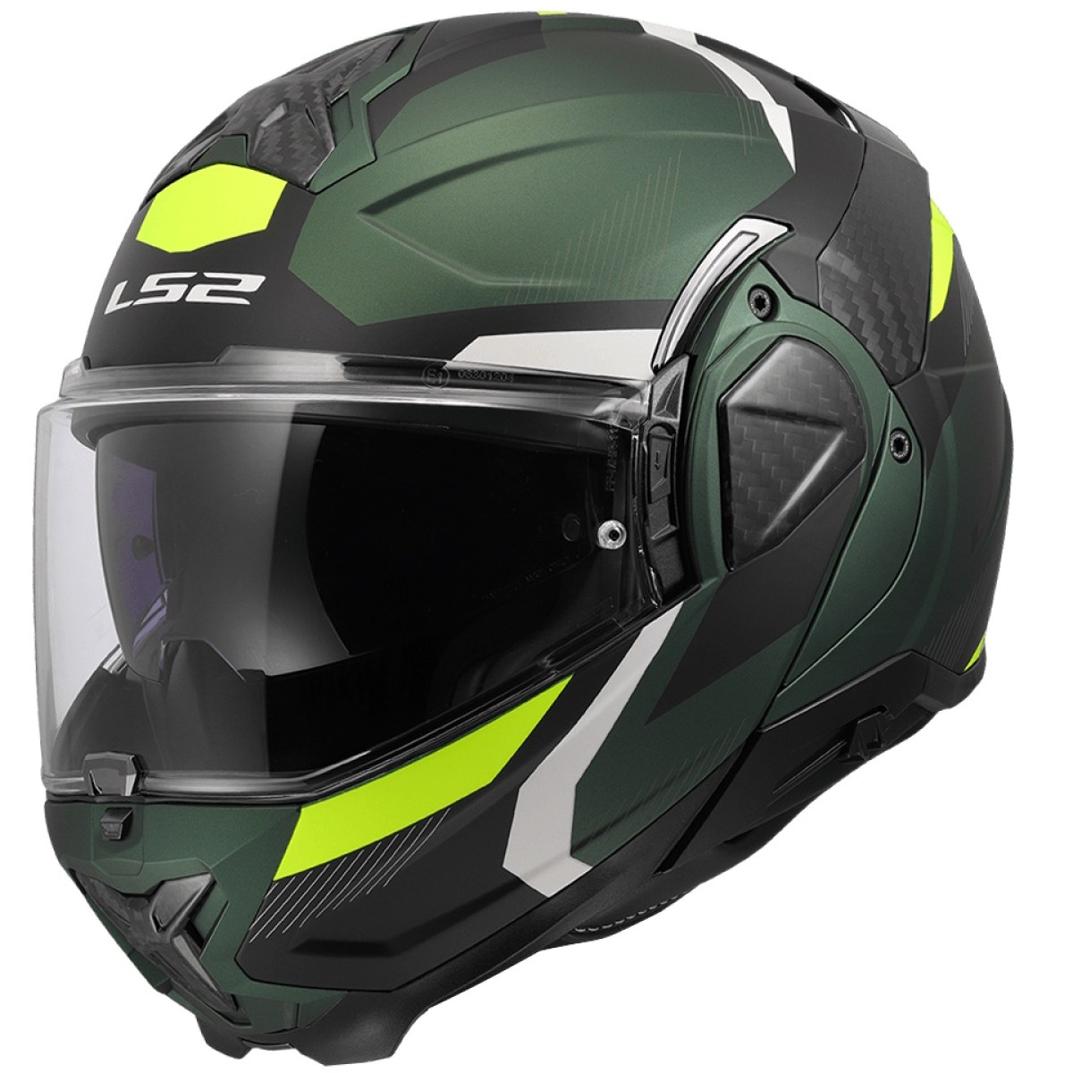 LS2 FF910 Advant II Triple Olive L (59-60) · záber 1