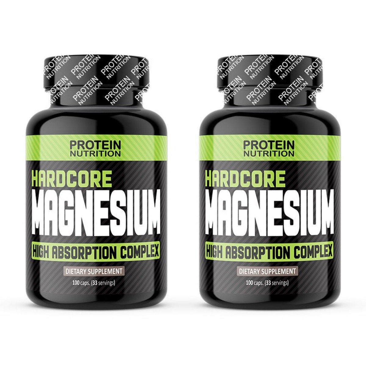 1+1 Zadarmo: Hardcore Magnesium - Protein Nutrition 100 kaps. + 100 kaps. · záber 1