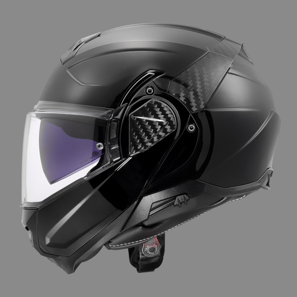 LS2 FF910 Advant II Solid Gloss Black XXL (63-64) · záber 3