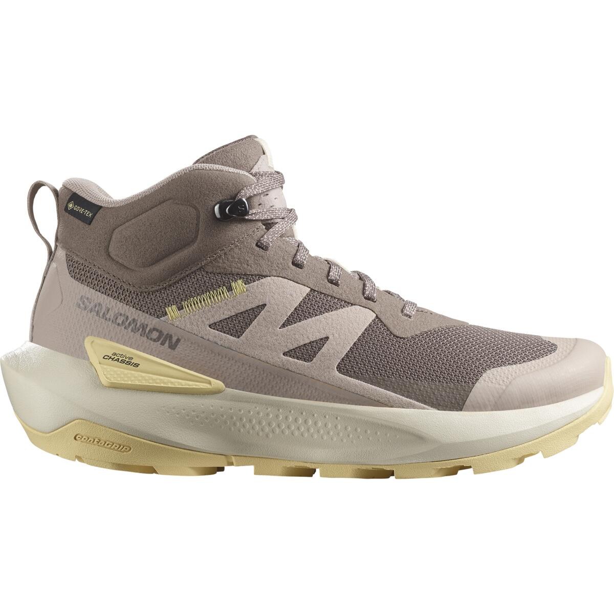 Salomon Elixir Activ Mid GTX W - Veľkosť: 41 1/3 | Farba: Ružová, Béžová · záber 1