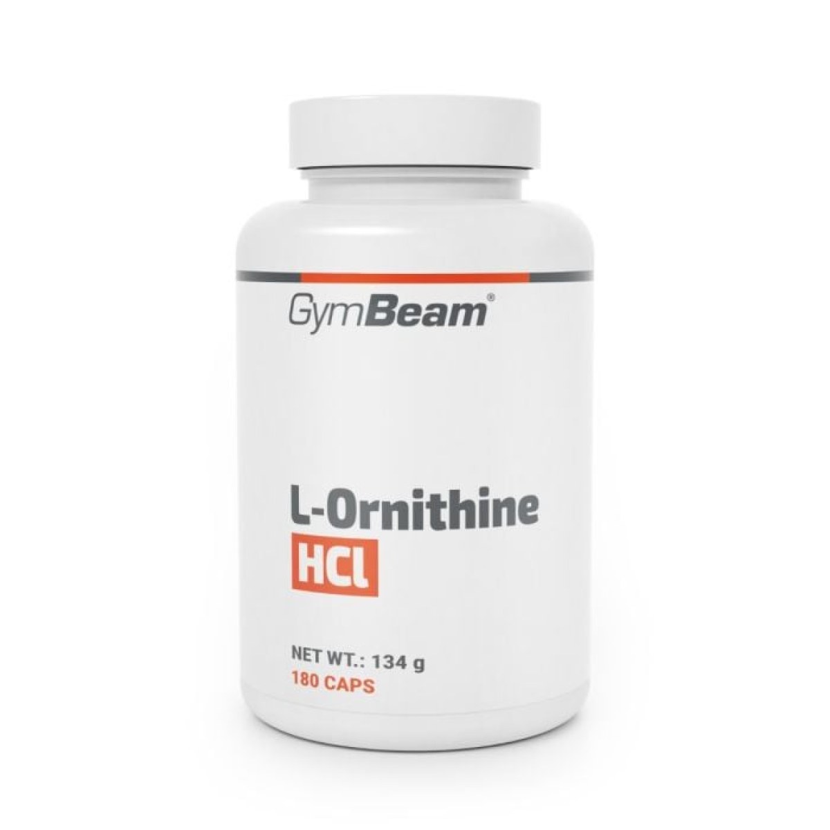 GymBeam L-Ornitín HCl - Hmotnosť: 0,134 kg · záber 1
