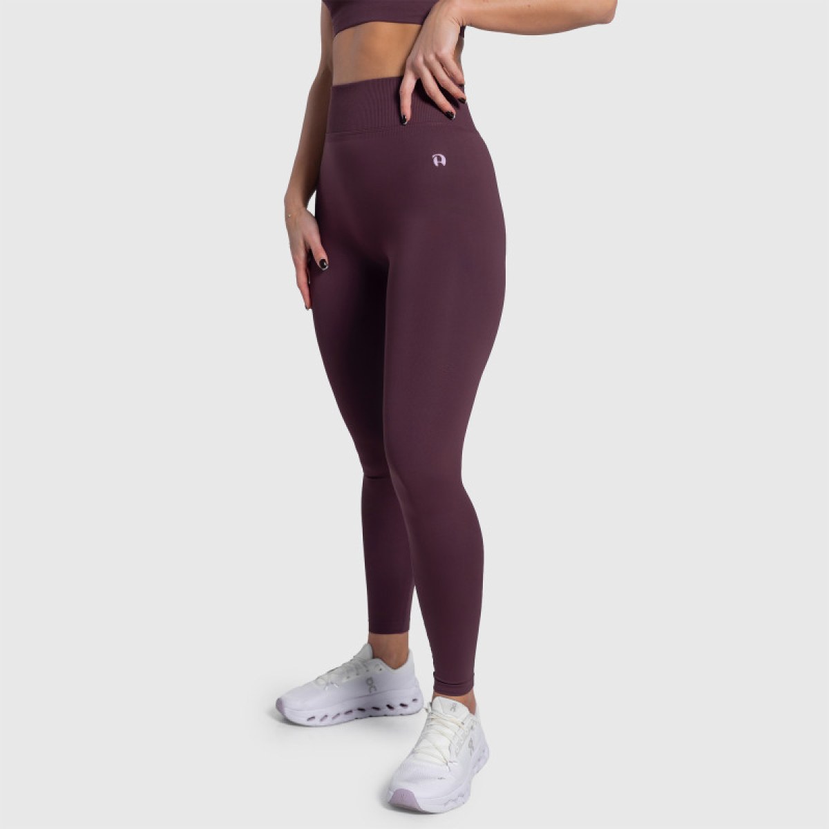 Dámske legíny Iron Aesthetics Ultimate, plum · záber 1