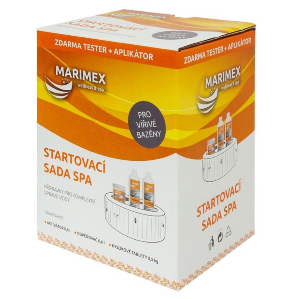 Chémia pre vírivky MARIMEX Štartovacia sada Spa Oxi · záber 1