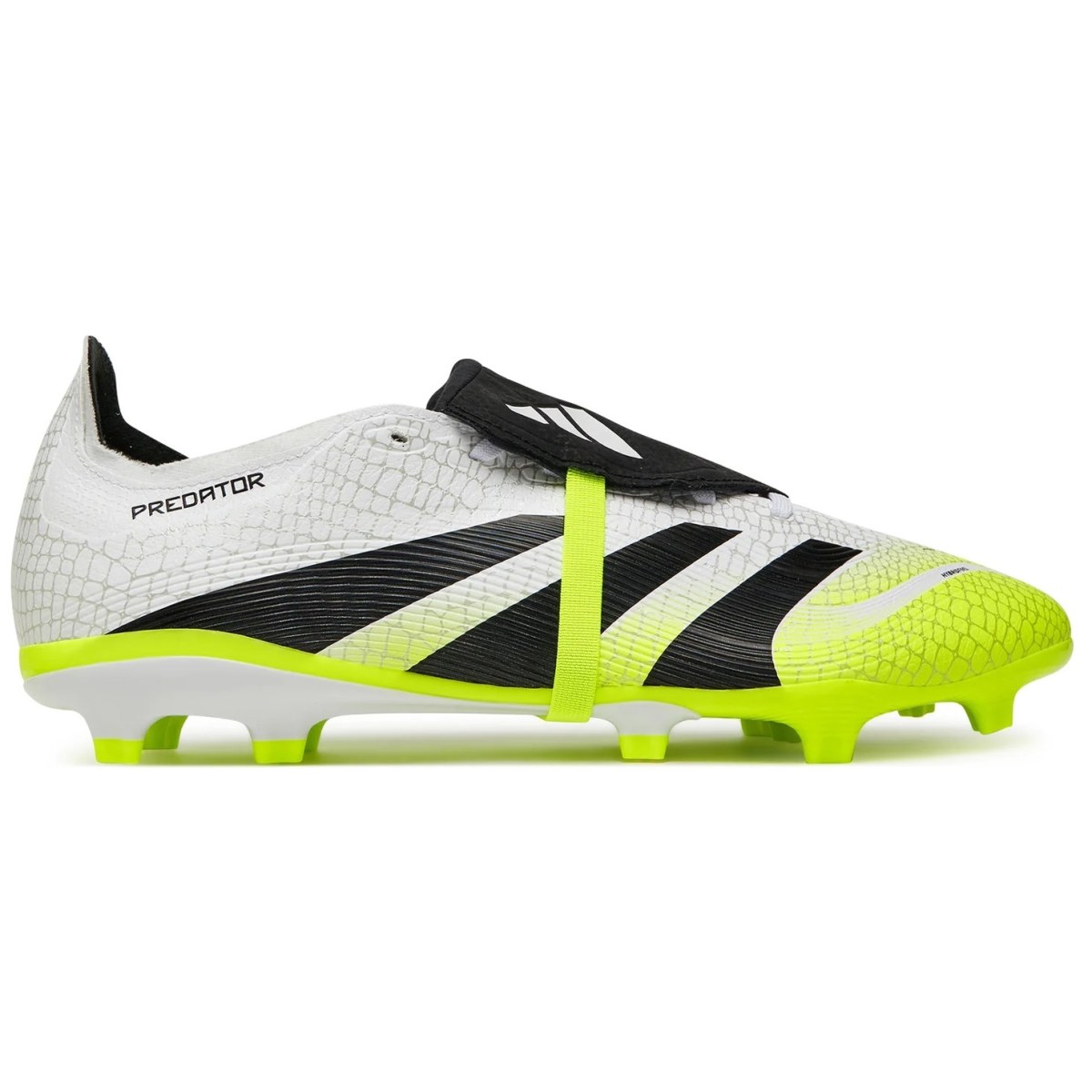 Adidas Predator League Fold-Over Tongue FG - Veľkosť: 40 2/3 | Farba: Zelená, Béžová · záber 1