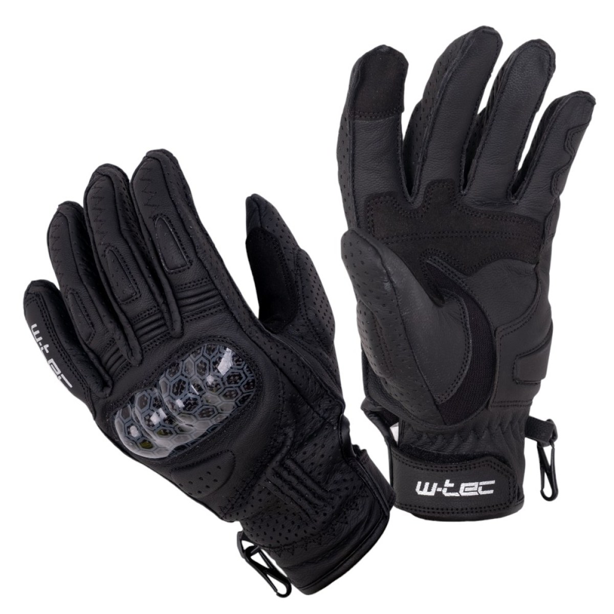 Moto rukavice W-TEC Binaluck - Veľkosť: M · záber 1