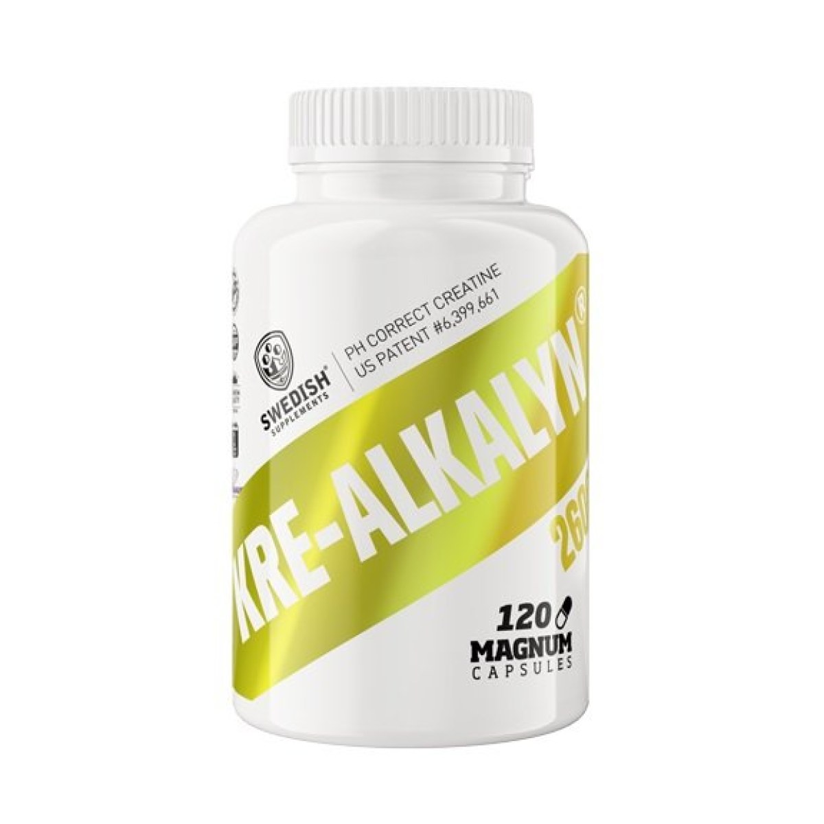 Kre-Alkalyn - Swedish Supplements 120 kaps. · záber 1