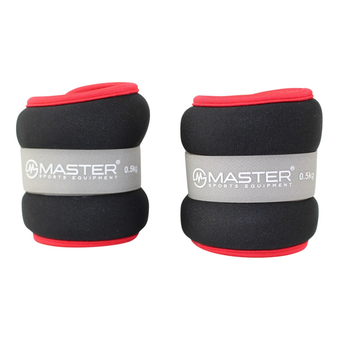 Kondičná záťaž na zápästie a nohy MASTER 2 x 0,5 kg - neopren · záber 1