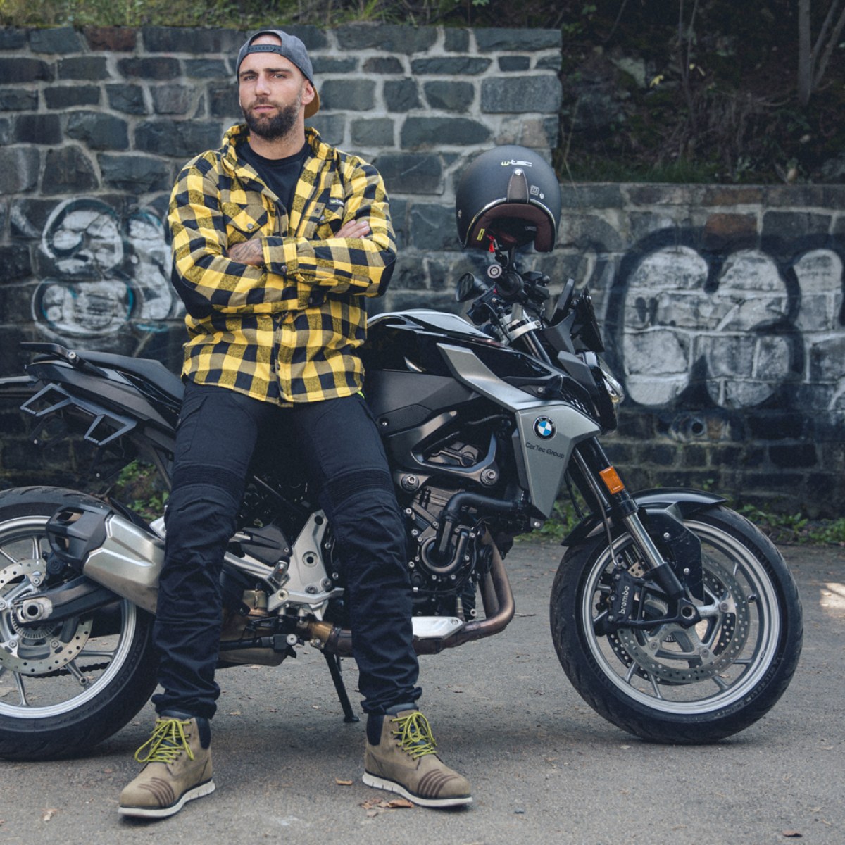 Moto topánky W-TEC Exetero Olive - Veľkosť: 41 · záber 5