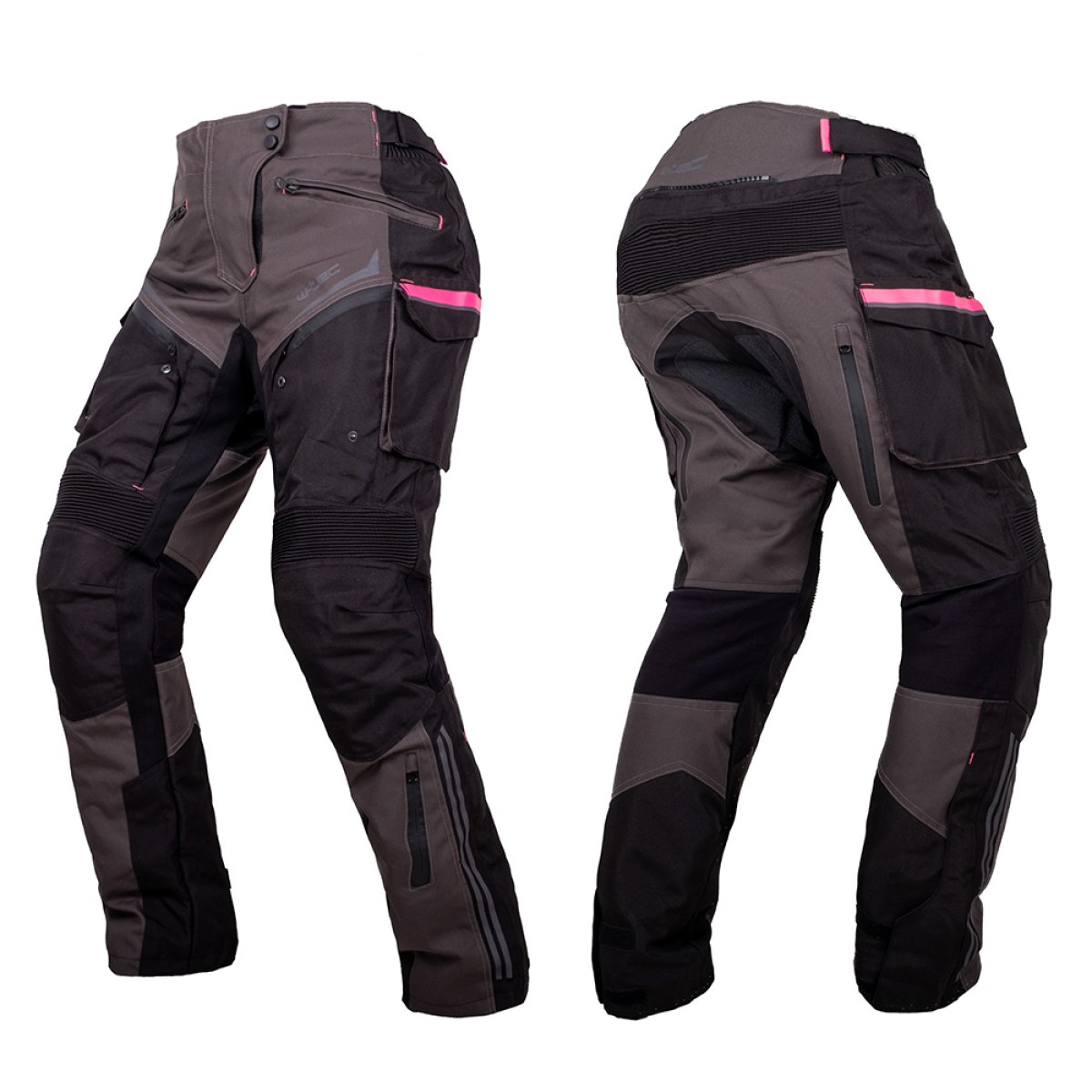 W-TEC Barbata kalhoty čierno-šedo-ružová - 3XL · záber 1