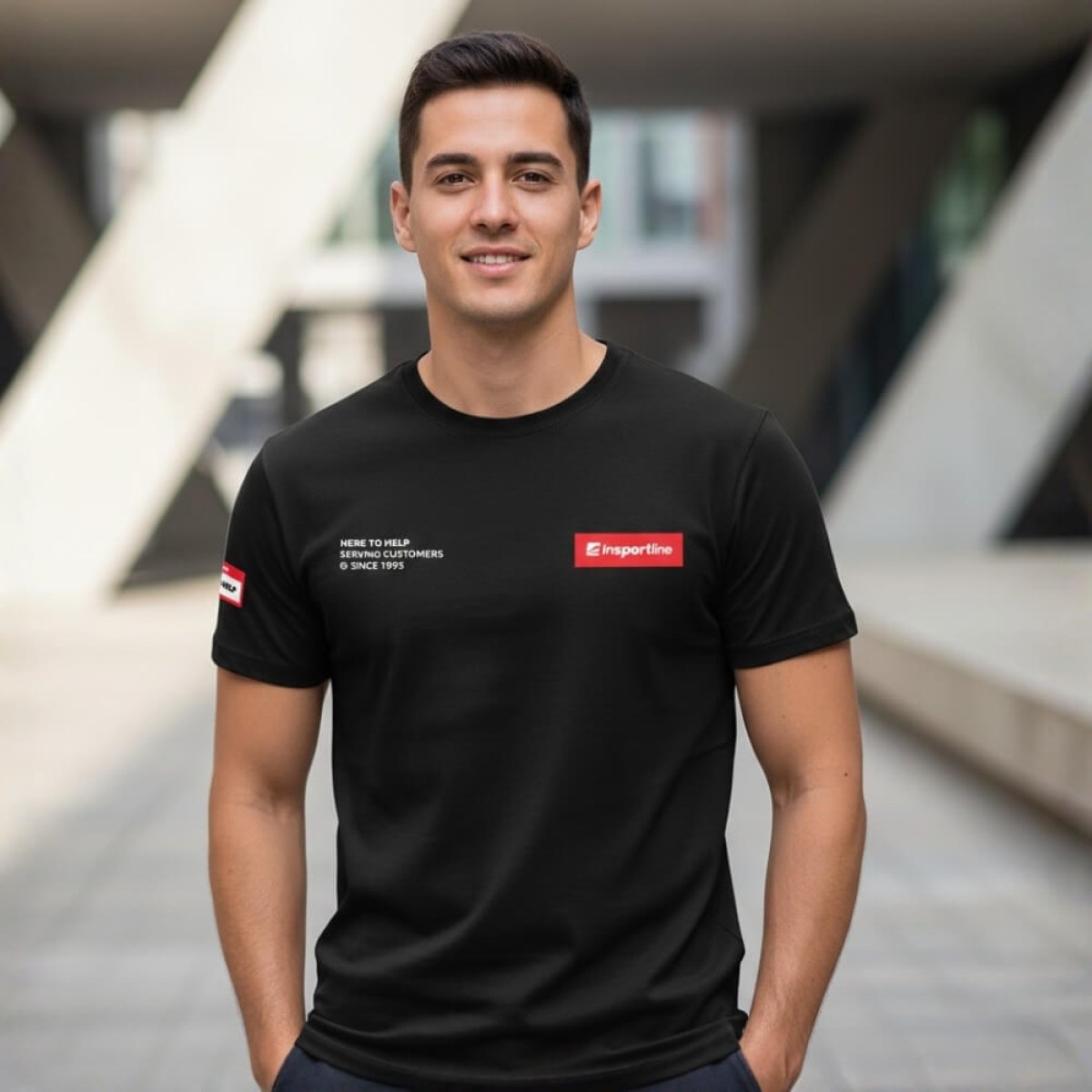inSPORTline tričko Signature čierna - 3XL · záber 2
