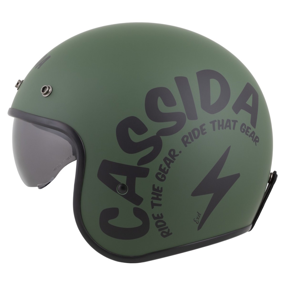 Cassida Oxygen Gear 2.0 zelená matná/černá M (57-58) · záber 3