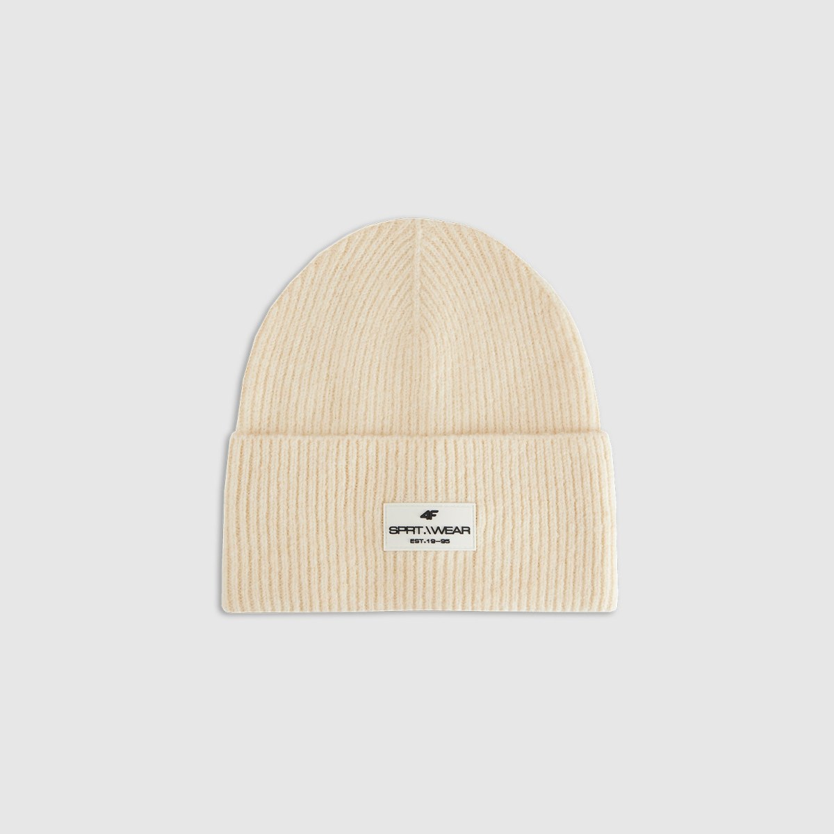 Beanie čiapka dámska - béžová · záber 1