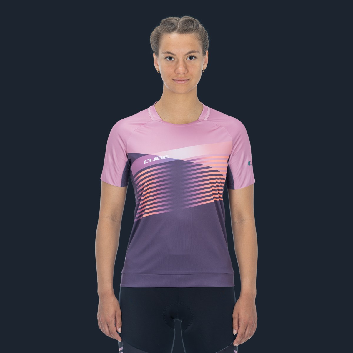 Cube Teamline Round Neck Jersey W - Veľkosť: M · záber 2
