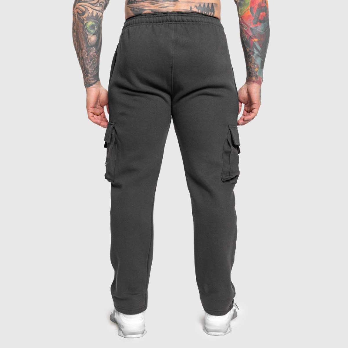 Pánske tepláky Iron Aesthetics Utility, sivé · záber 5