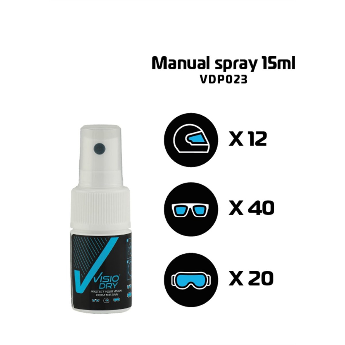 VisioDry Superhydrofóbny sprej 15ml · záber 1