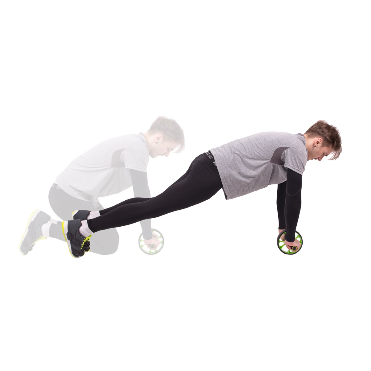 Posilňovacie koliesko inSPORTline AB Roller AR050 · záber 2