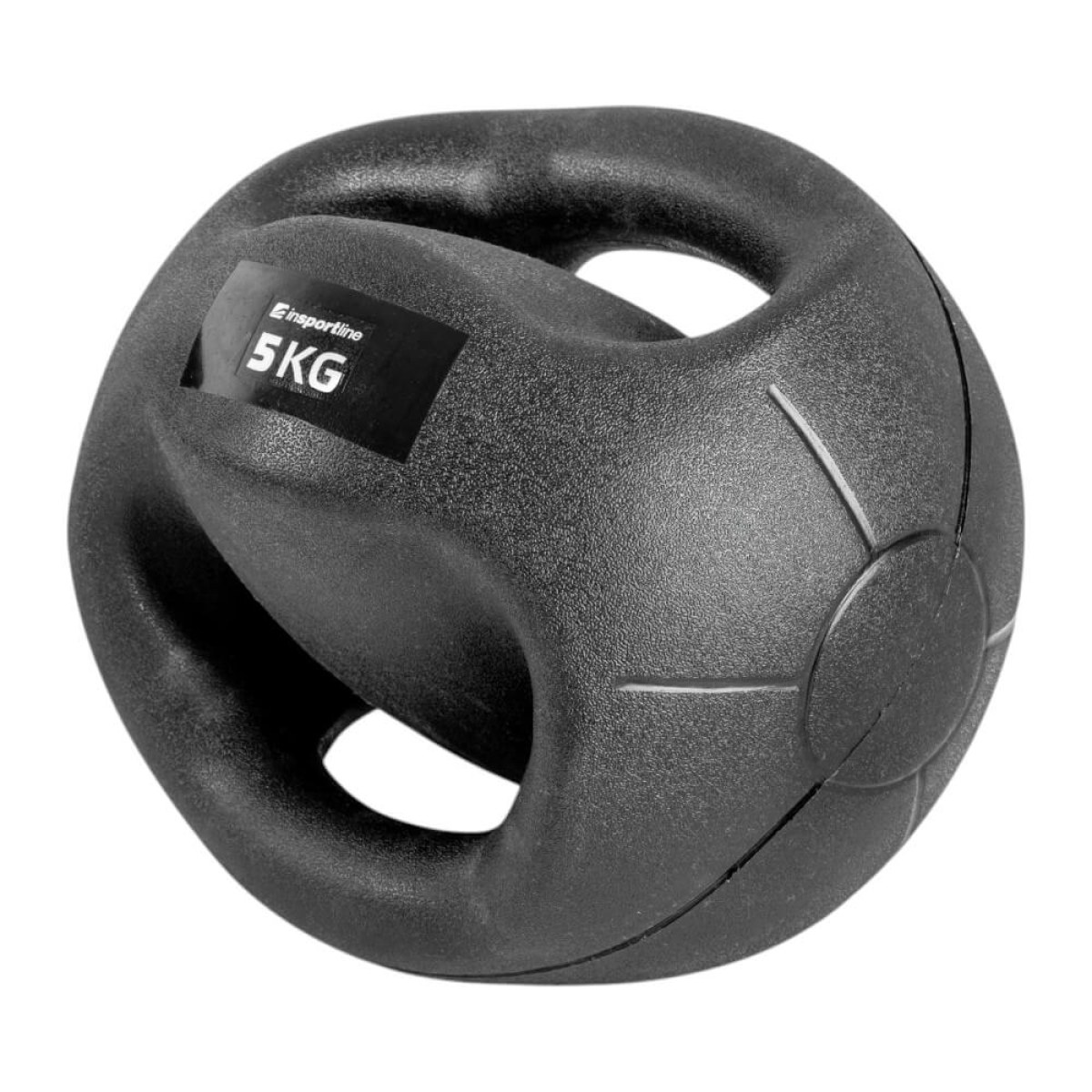 Medicinbal s úchopmi inSPORTline Grab Me 5 kg · záber 1