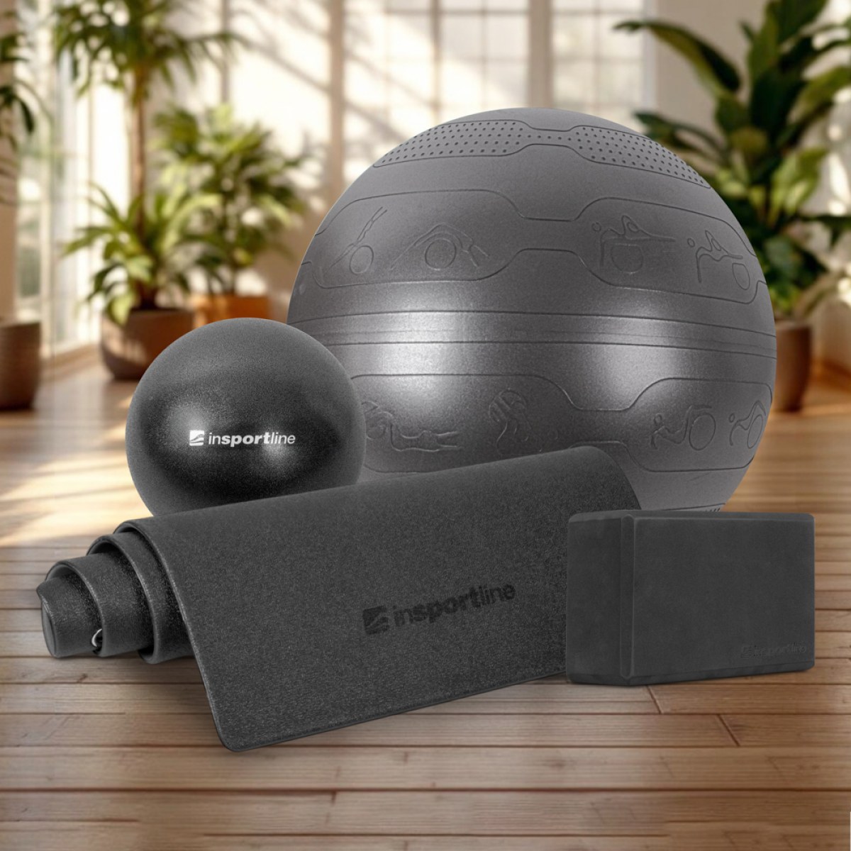 inSPORTline Joga súprava Black · záber 2