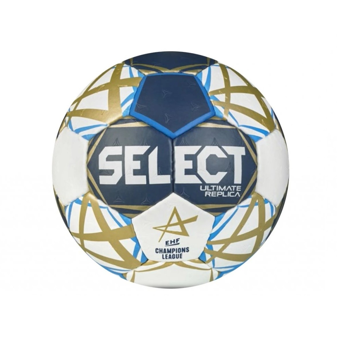 Hádzanárska lopta SELECT HB Ultimate replica EHF Champions League 2 - modro-biela · záber 1