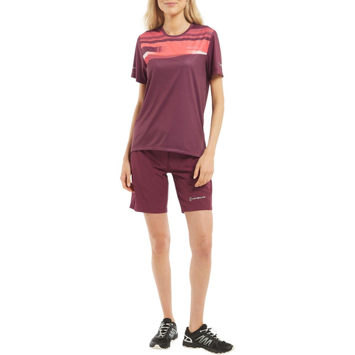 Nakamura Debbie III Jersey W - Veľkosť: 38 | Farba: Ružová, Fialová · záber 5