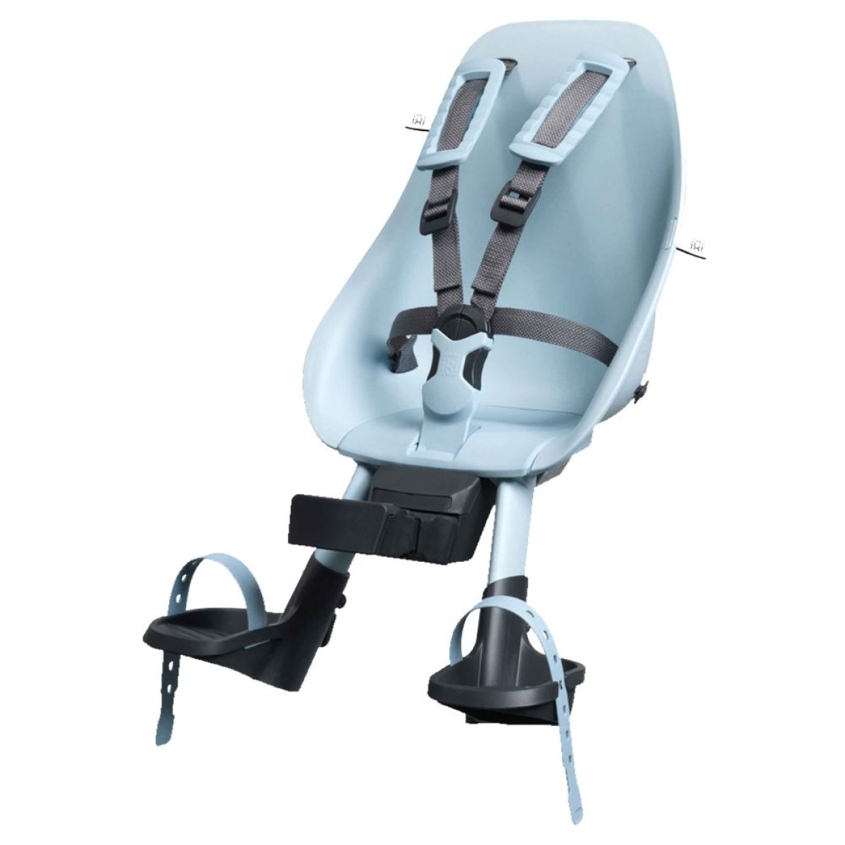 Urban Iki Přední sedačka na kolo s upínacím adaptérem Aotake mentolovo modrá/Aotake mentolovo modrá · záber 1