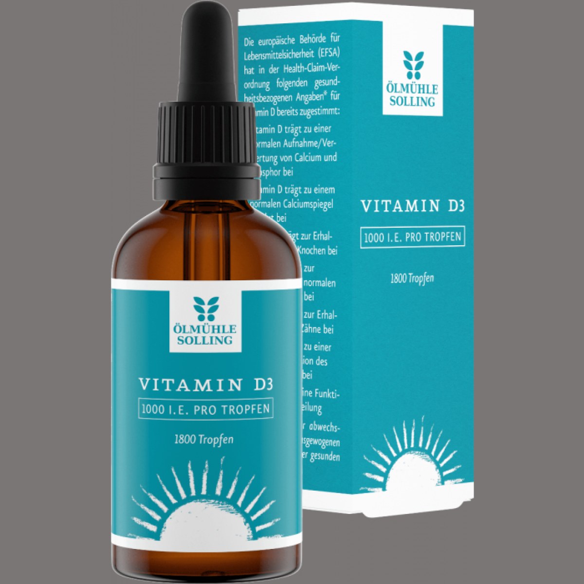 Ölmühle Solling Vitamín D3 kvapky 1000 IU · záber 1