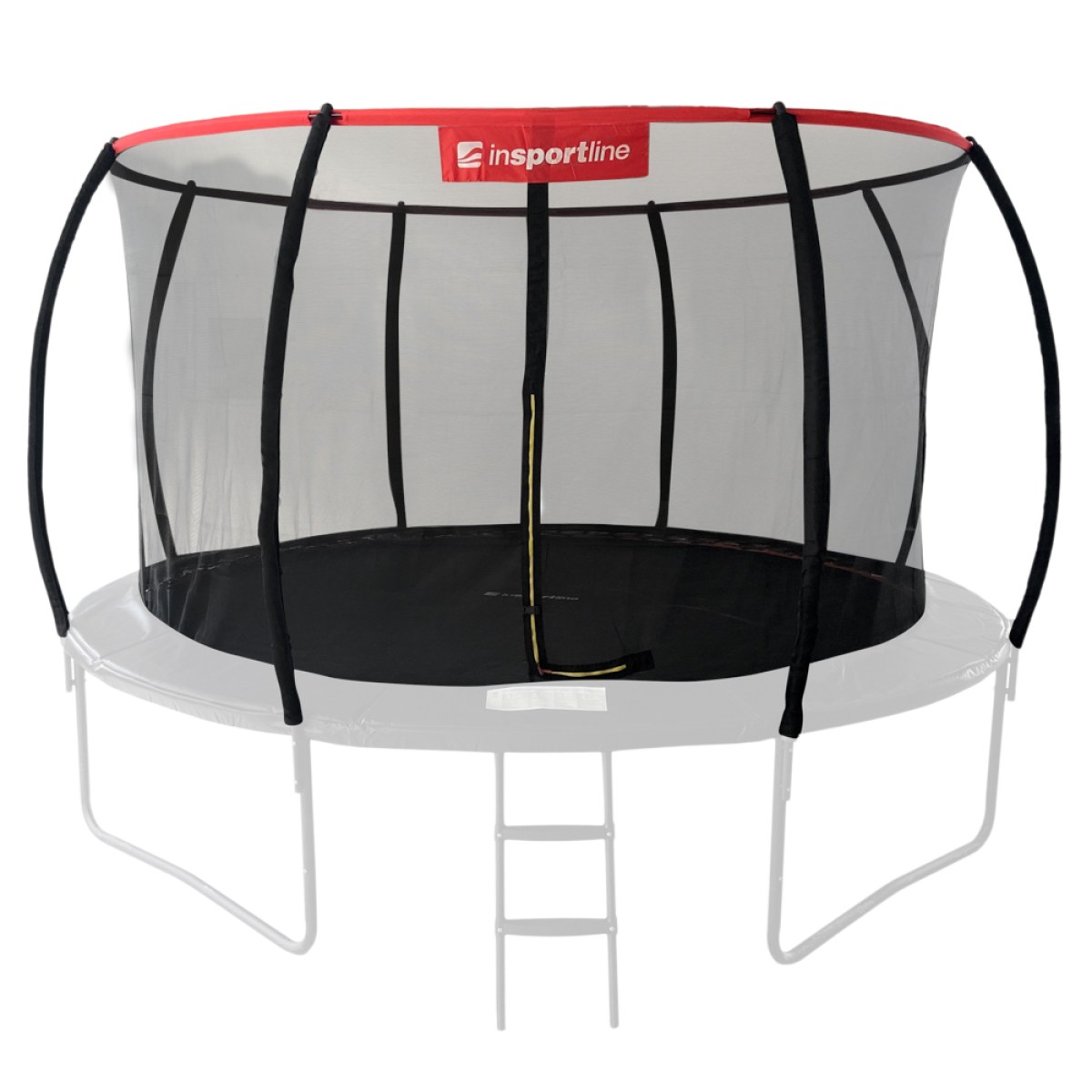 Ochranná sieť bez tyčí pre trampolínu inSPORTline Flea PRO 430 cm · záber 1