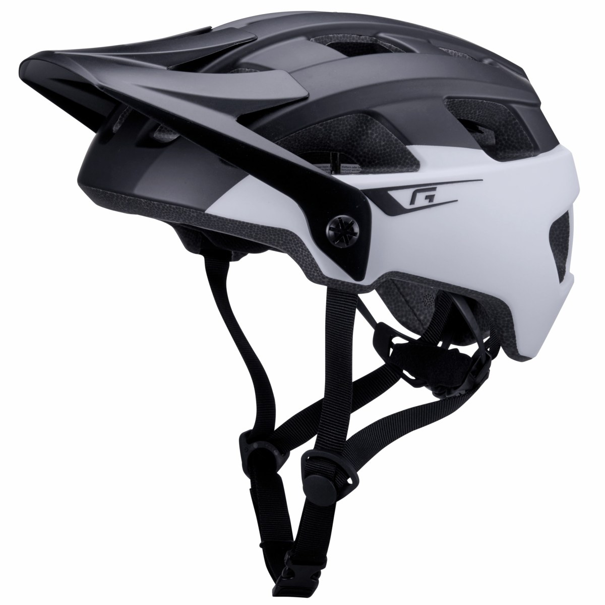 Genesis Leader 2.5 MTB Helm - Veľkosť: 54-59 | Farba: Čierna, Sivá · záber 1