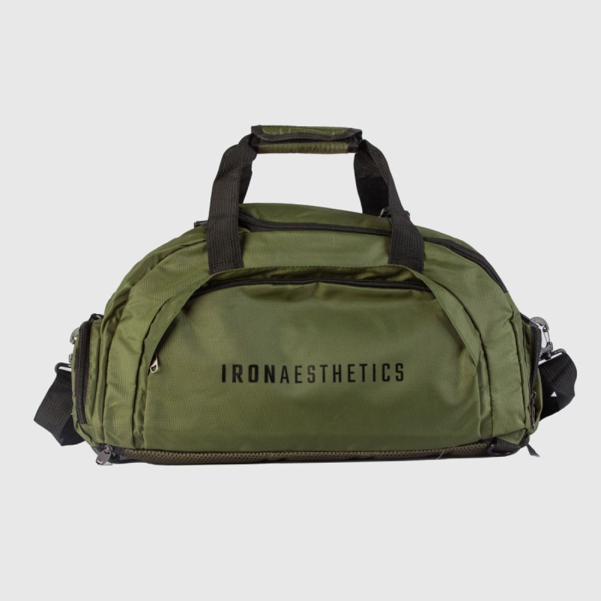 Športová taška Iron Aesthetics FitKit 2in1, zelená · záber 2