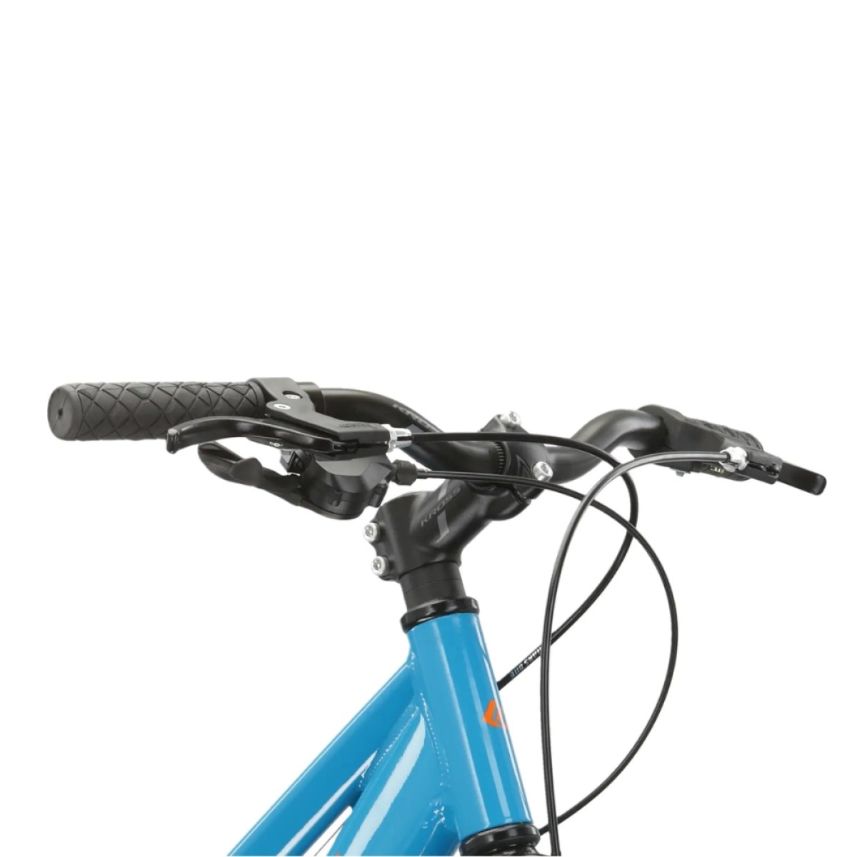 Kross Hexagon JR 1.0 24" - model 2025 námornícka modrá / žltá / lesk - S (12", 130-150 cm) · záber 5