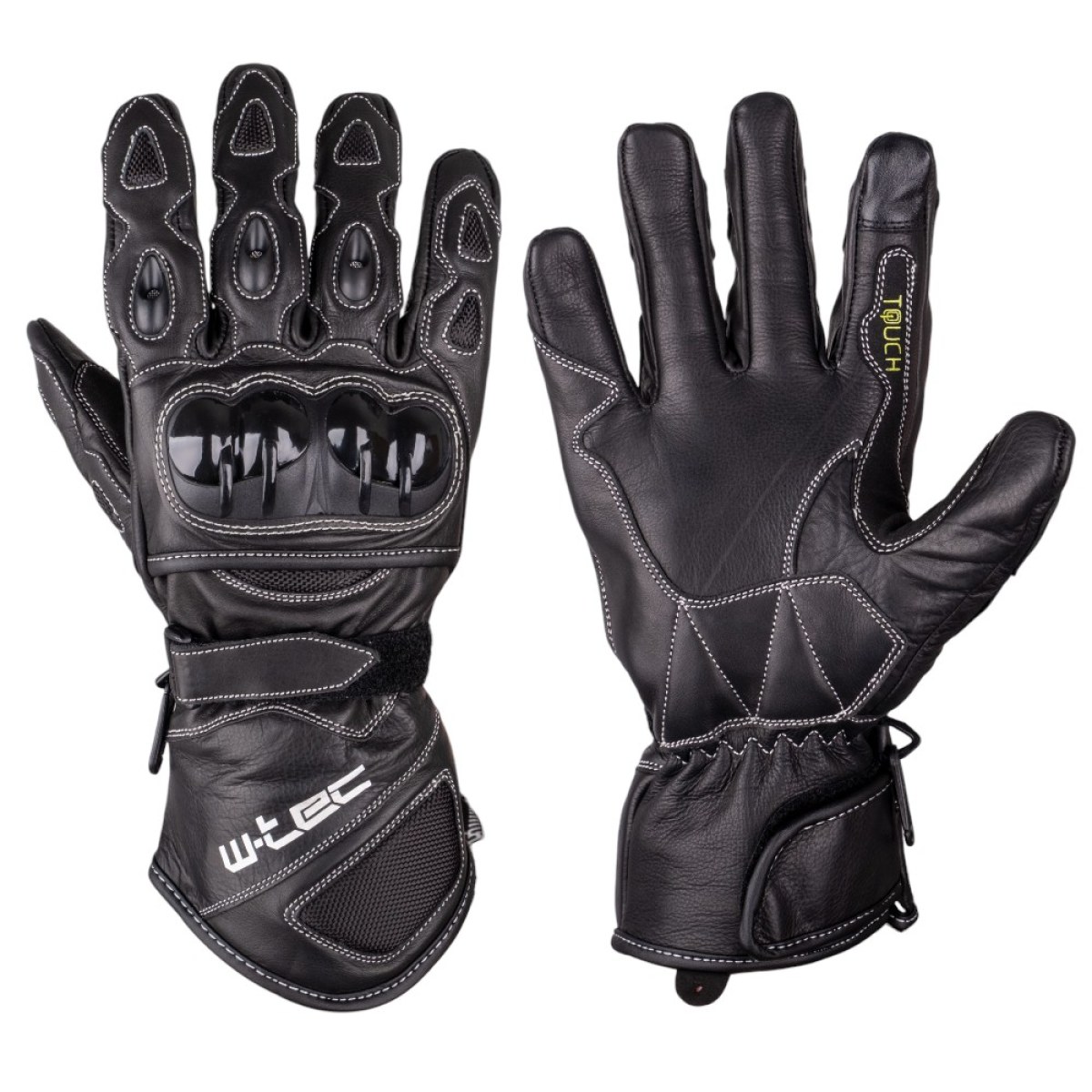 W-TEC motocyklové rukavice SUPREME - Veľkosť: L · záber 2