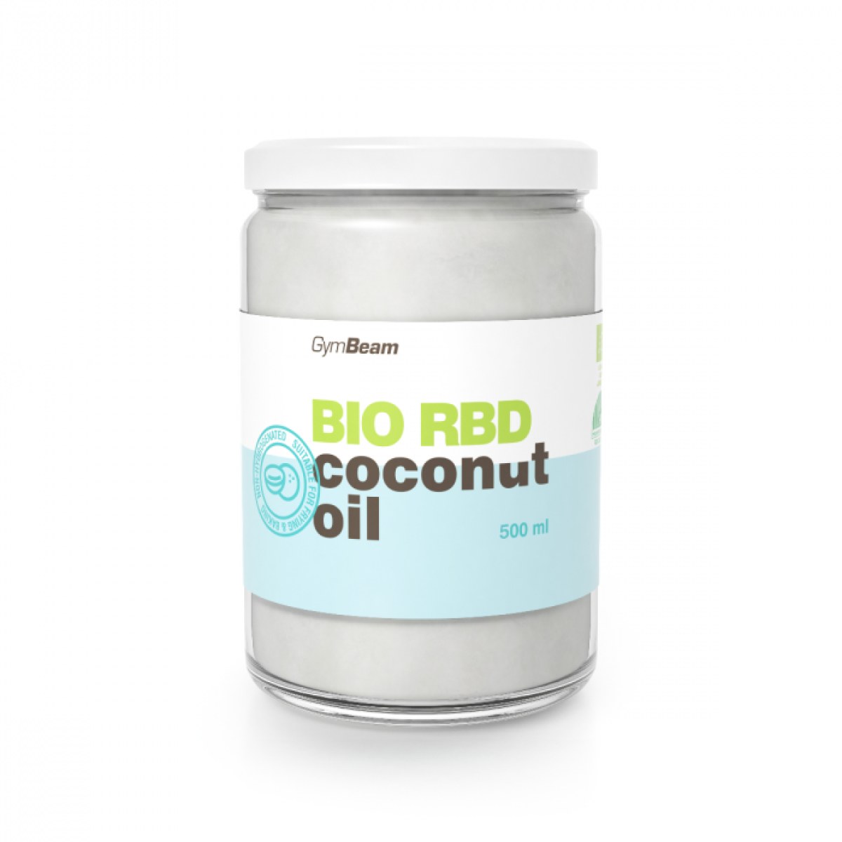 GymBeam BIO RBD Kokosový olej · záber 1