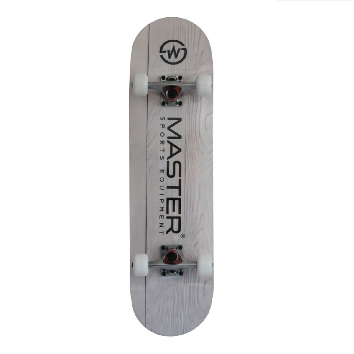 Skateboard MASTER Experience Board - white wood · záber 1