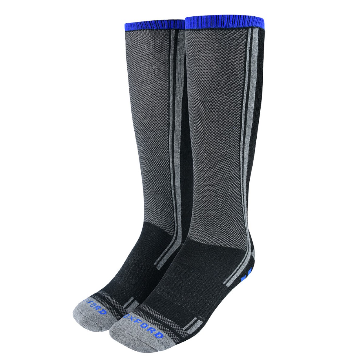 Oxford Coolmax® Oxsocks šedé/čierne/modré L (44-49) · záber 1