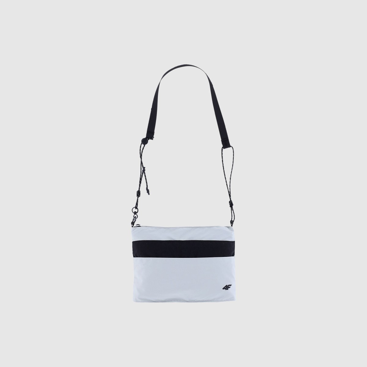 Unisex crossbody taška - sivá · záber 1