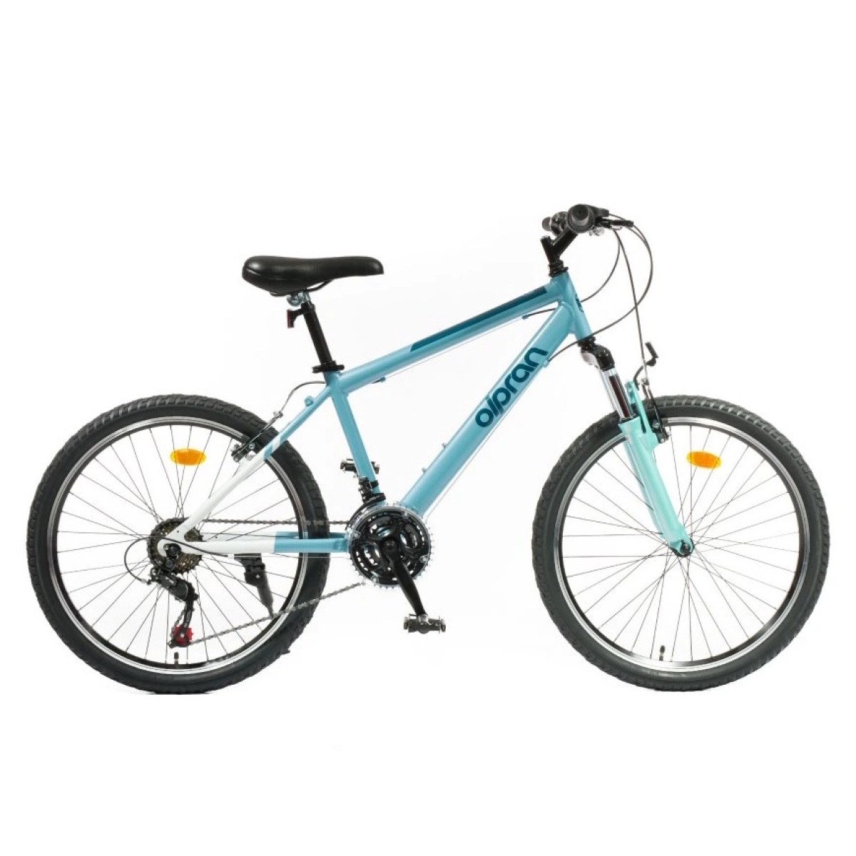 Olpran Helix ALU 24" - model 2026 tmavo modrá/modrá/biela - 15" (135-155 cm) · záber 2