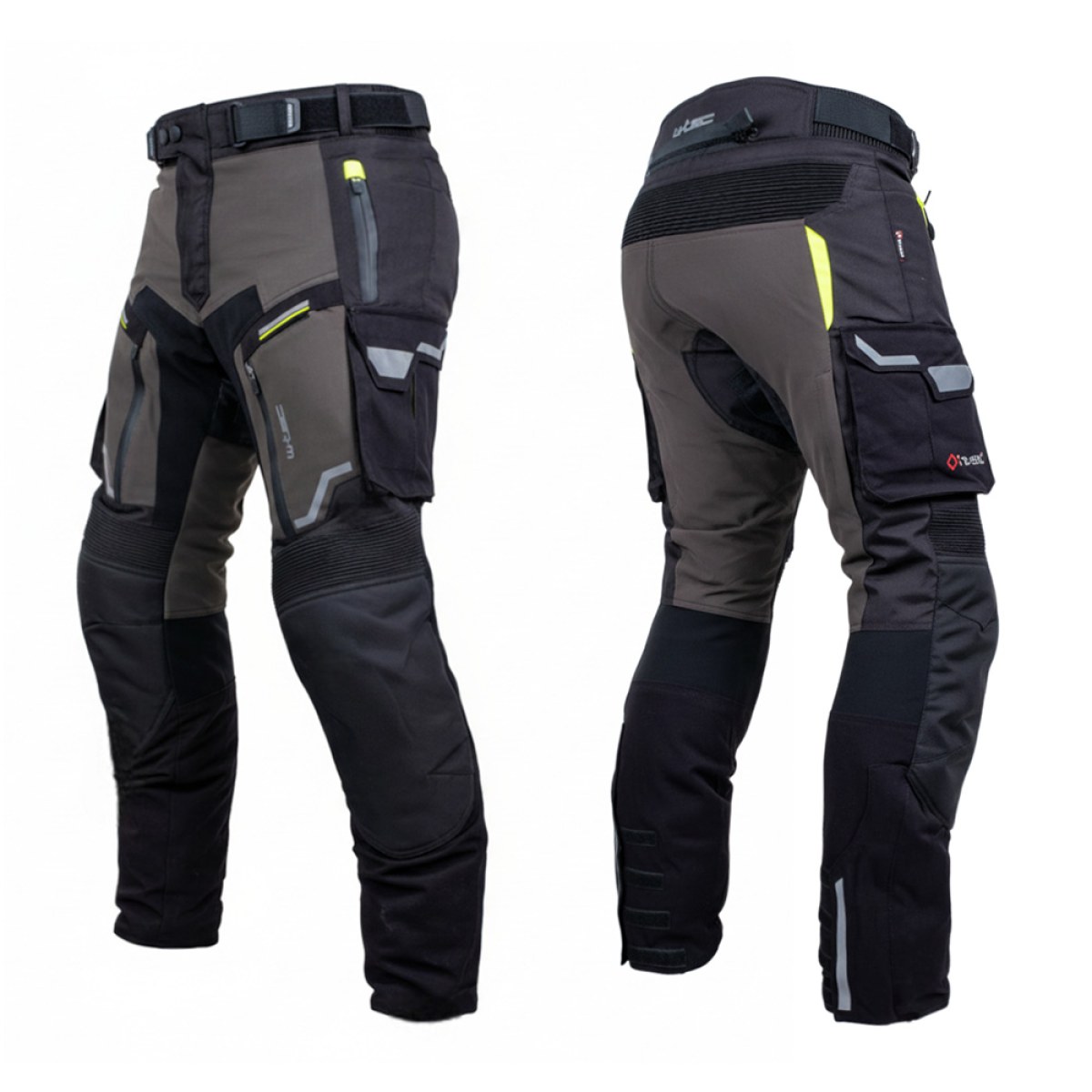 W-TEC Daimick kalhoty čierno-šedá - S · záber 2