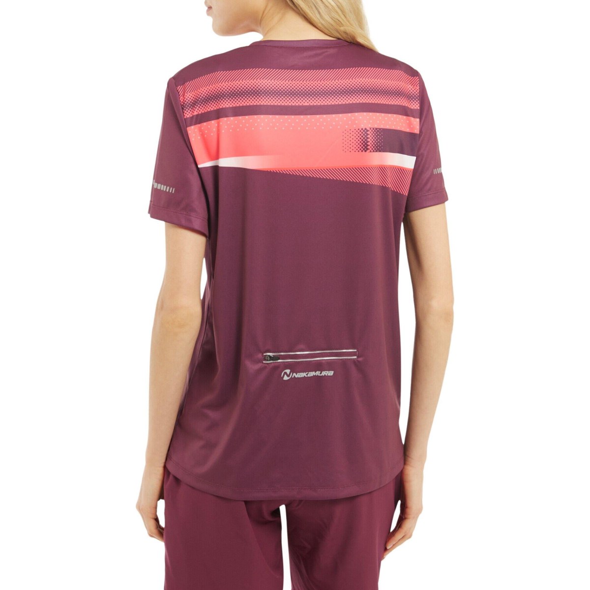 Nakamura Debbie III Jersey W - Veľkosť: 38 | Farba: Ružová, Fialová · záber 3