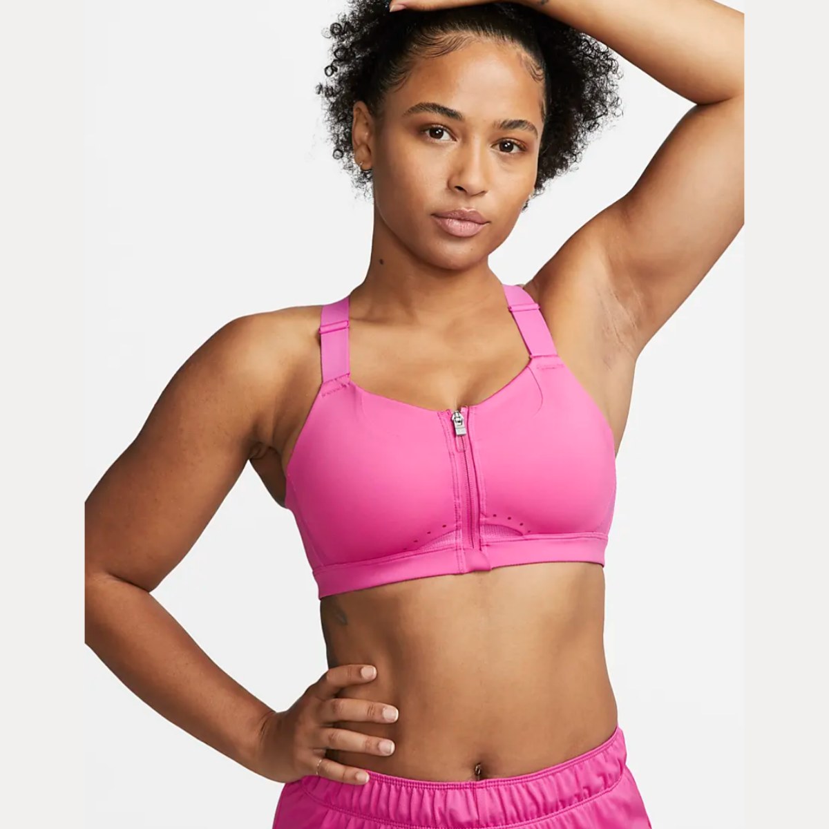Nike Alpha Dri-FIT High-SP Front-Zip - Veľkosť: S · záber 2