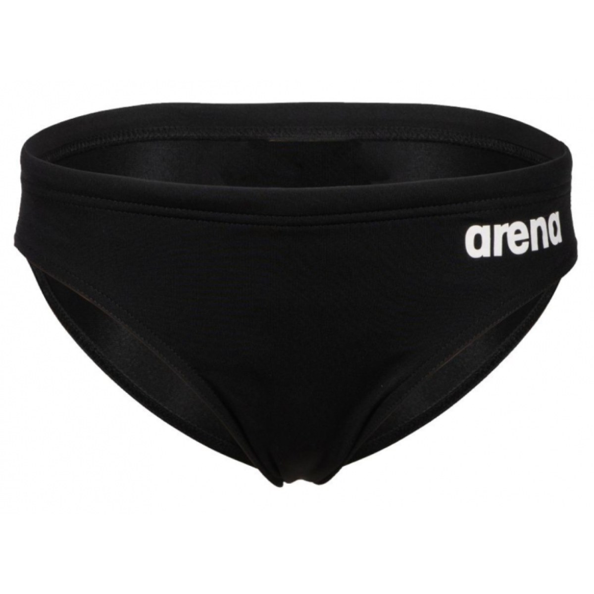 Arena Team Swim Brief Solid Boys - Veľkosť: 152 | Farba: Čierna · záber 1