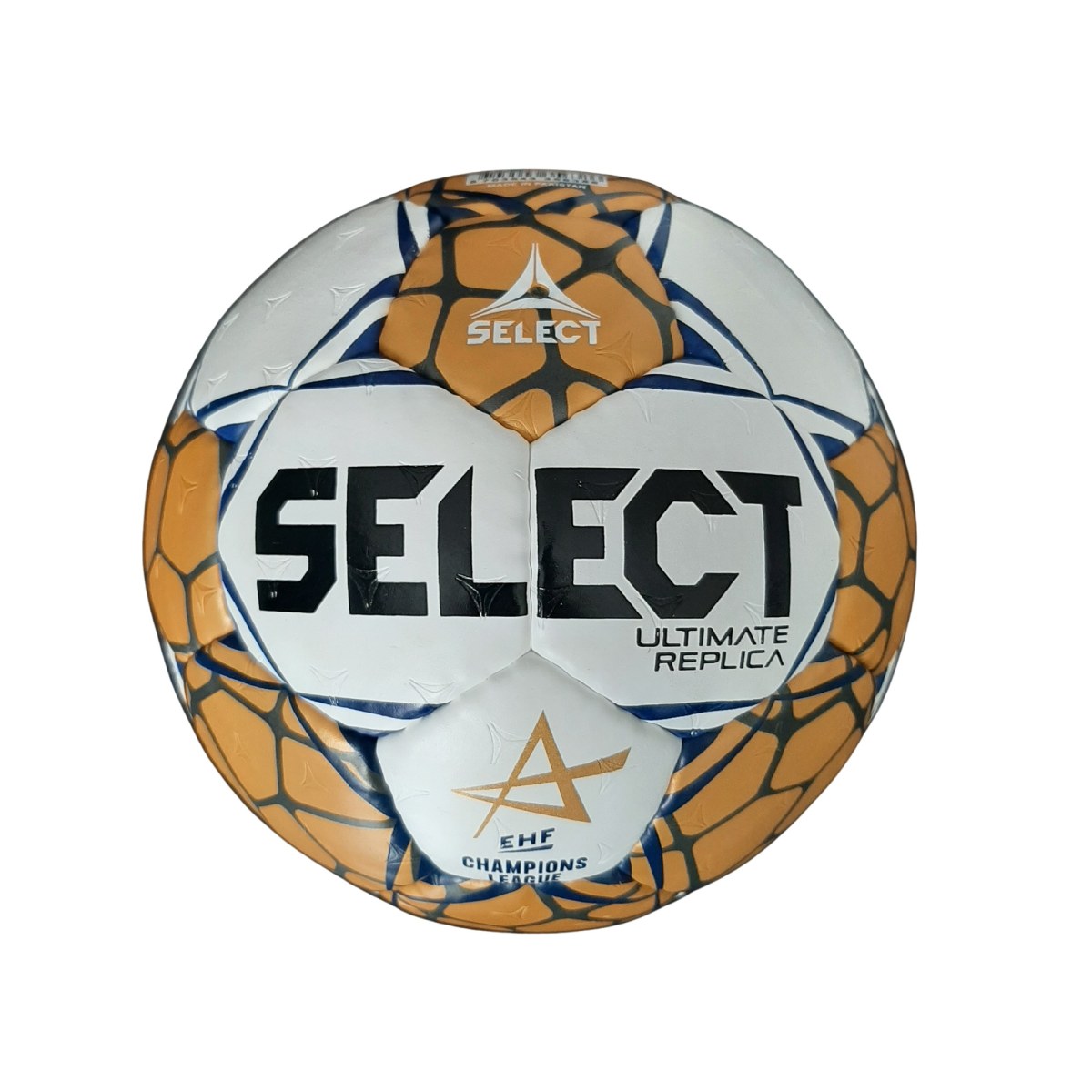 Hádzanárska lopta SELECT HB Ultimate replica EHF Champions League 3 - bielo-zlatá · záber 1