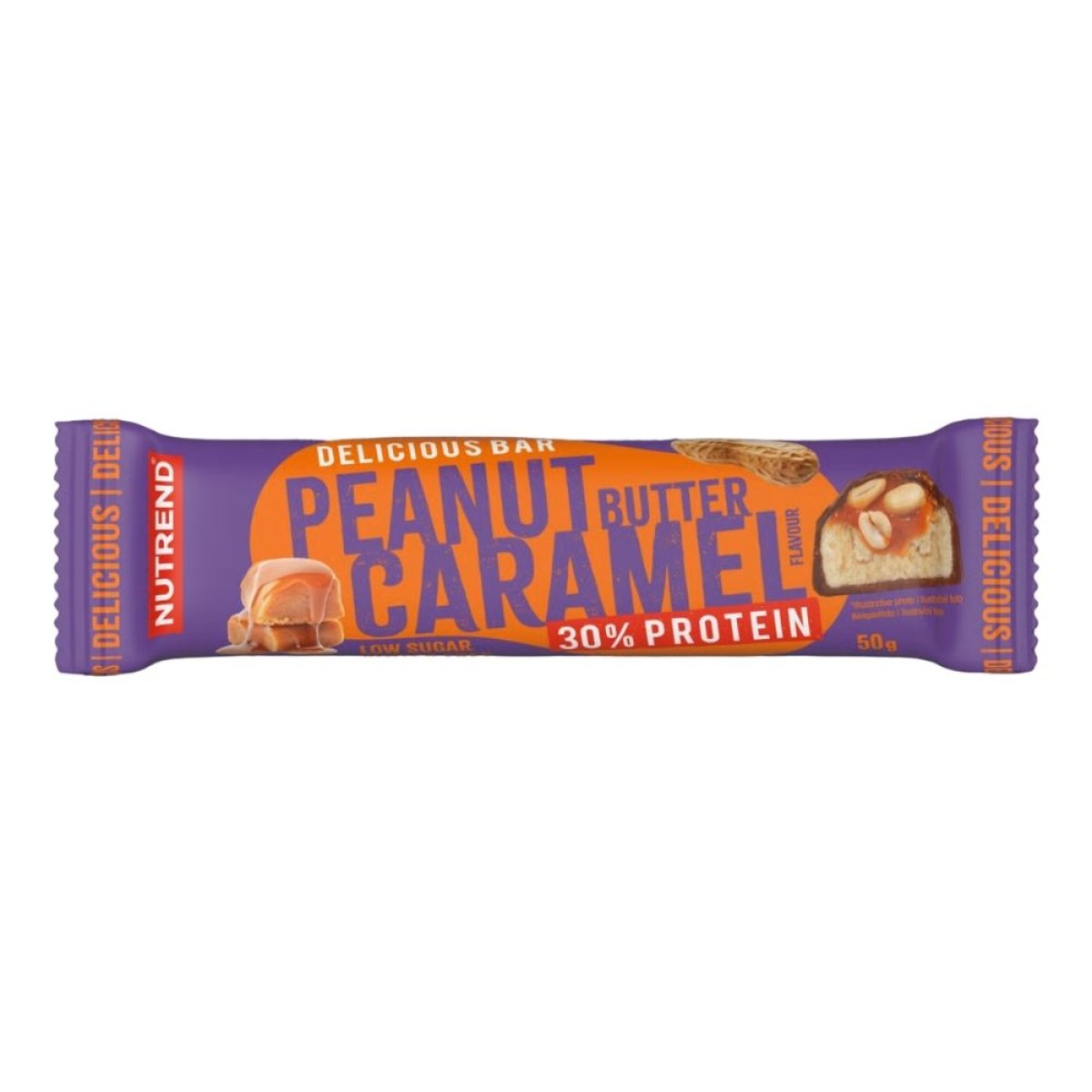 Nutrend Delicious Bar 50g vanilka+karamel · záber 2