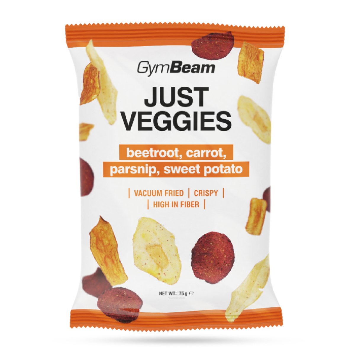 GymBeam Just Veggies - zmes zeleninových lupienkov - Hmotnosť: 0,9 kg · záber 1