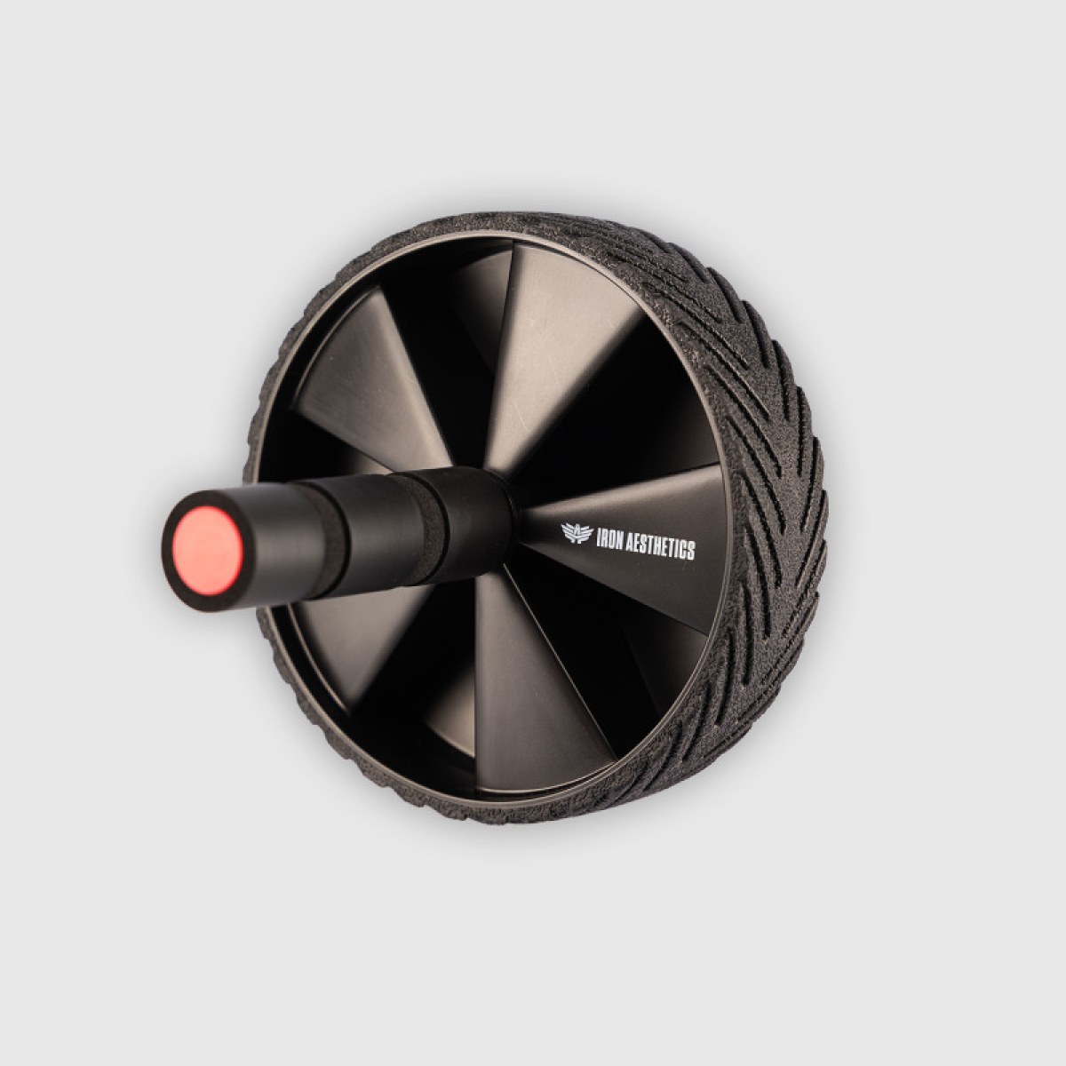 Posilňovacie koliesko Iron Aesthetics Ab Wheel, čierne · záber 3
