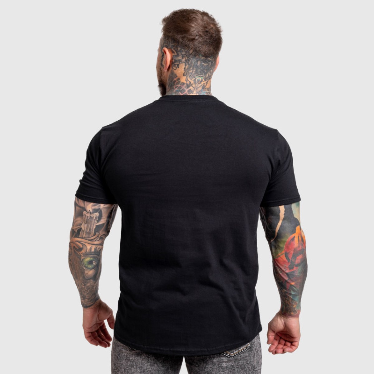 Pánske tričko Iron Aesthetics Imperial, čierne · záber 5